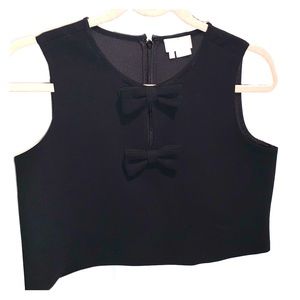 Kate spade crop top with bows